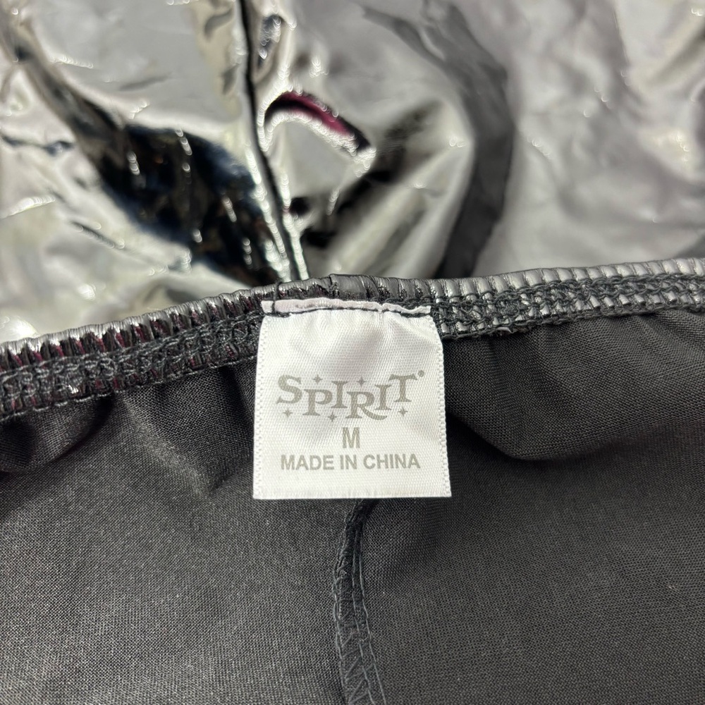 Spirit Shiny Black Police Bodysuit Size M - Picture 5 of 7